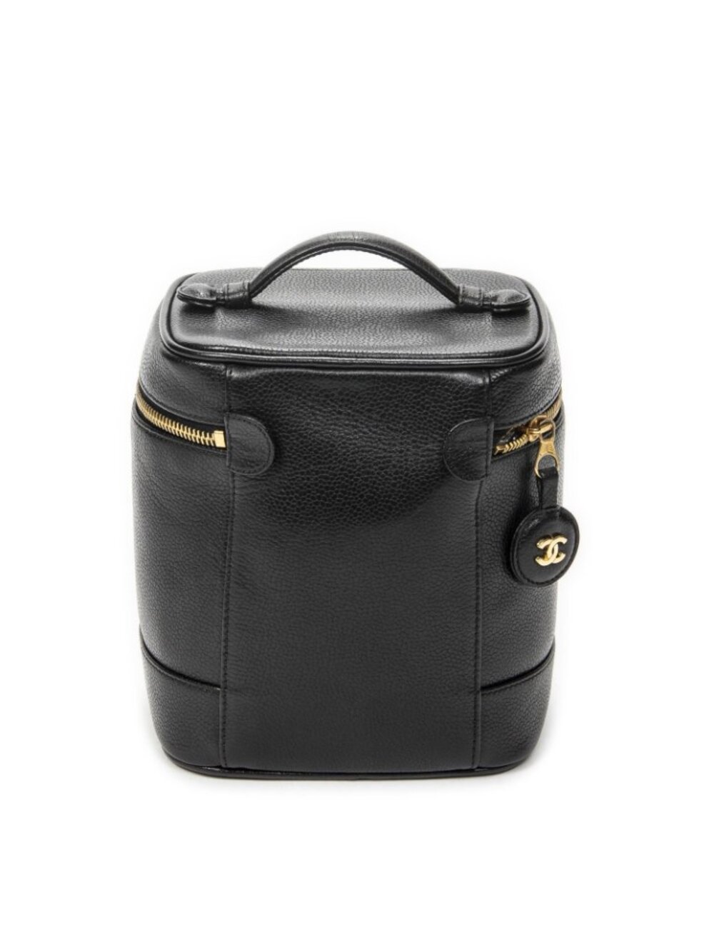Chanel Timeless Tall Vanity Case Black Caviar Leather - Picture 5 of 11